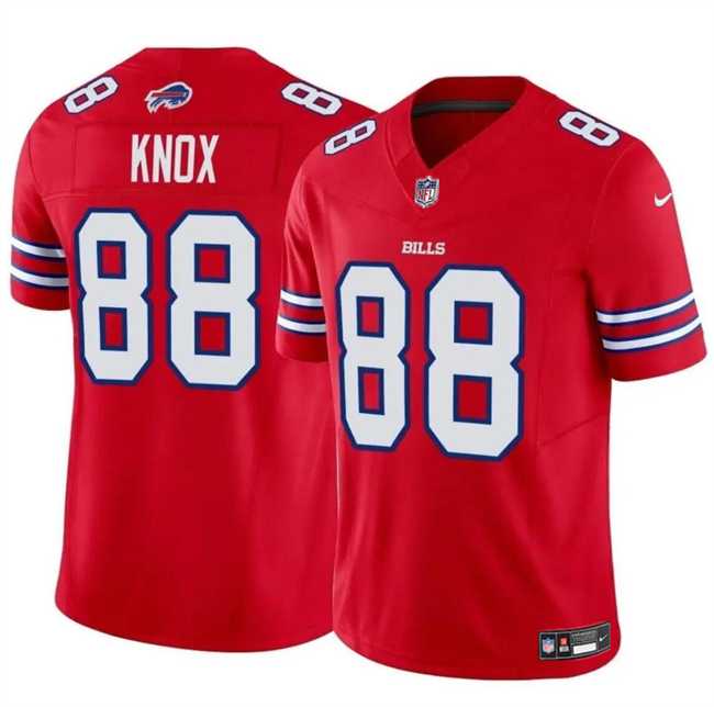 Men & Women & Youth Buffalo Bills #88 Dawson Knox Red 2024 F.U.S.E. Vapor Untouchable Limited Stitched Football Jersey